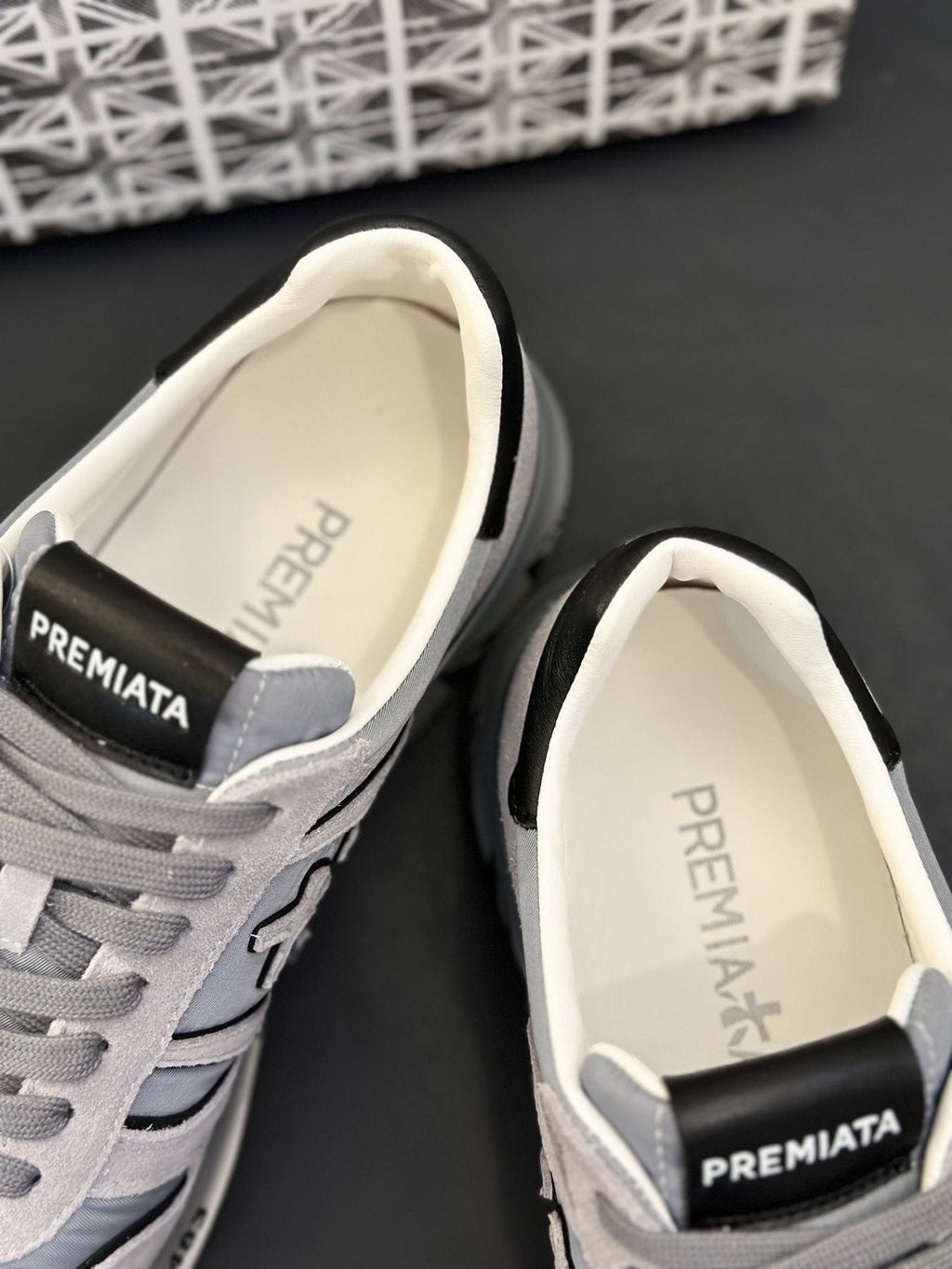 PREMIATA Panel Low-Top Sneakers — front