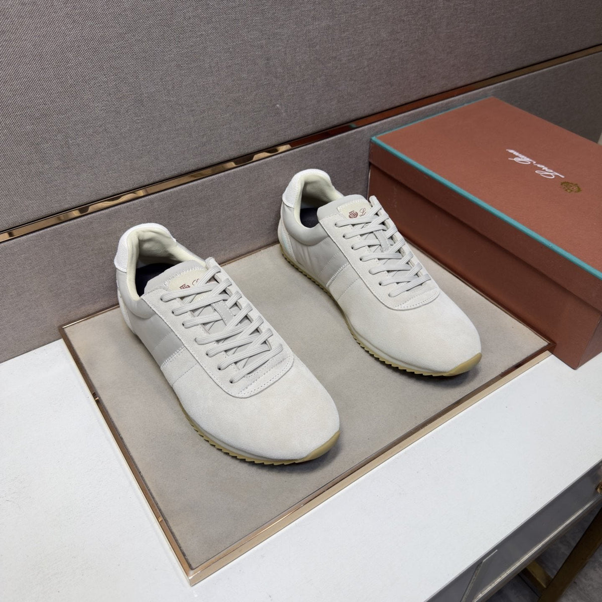 Low-Top Lace-Up Sneakers — hero