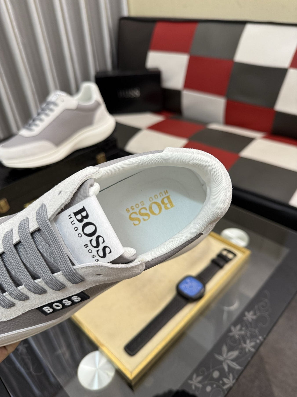 BOSS Panel Low-Top Sneakers — detail