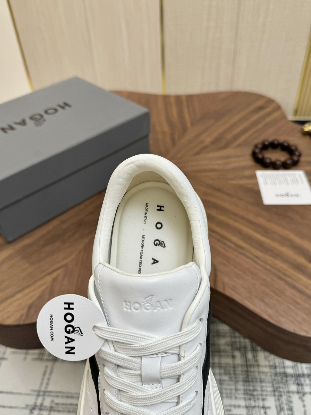 HOGAN H-Stripe Platform Sneakers — detail