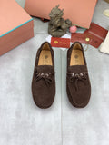 Loro Piana Suede Driving Shoes — hero