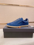 Zegna Suede Low-Top Sneakers — hero