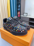 Louis Vuitton Multicolor Motif Low-Top Sneakers — hero