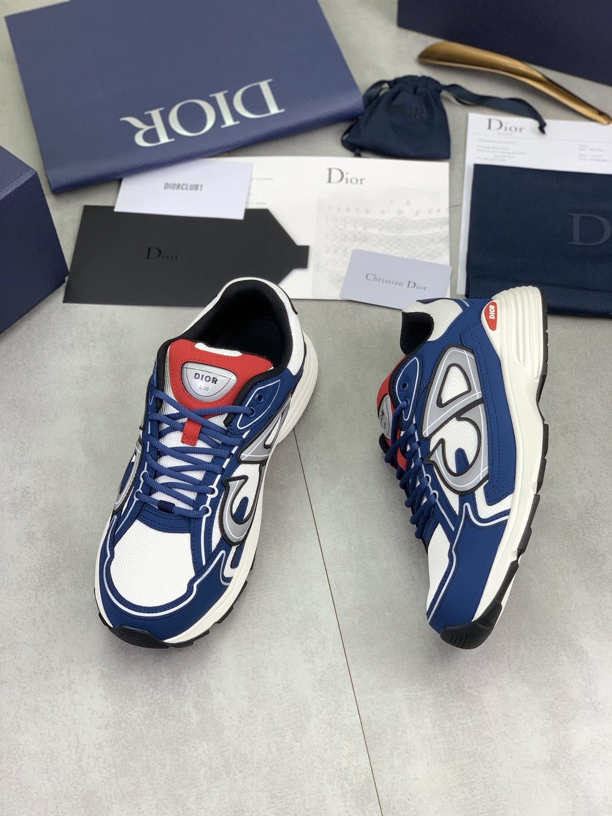 Dior B30 Low-Top Sneakers — front