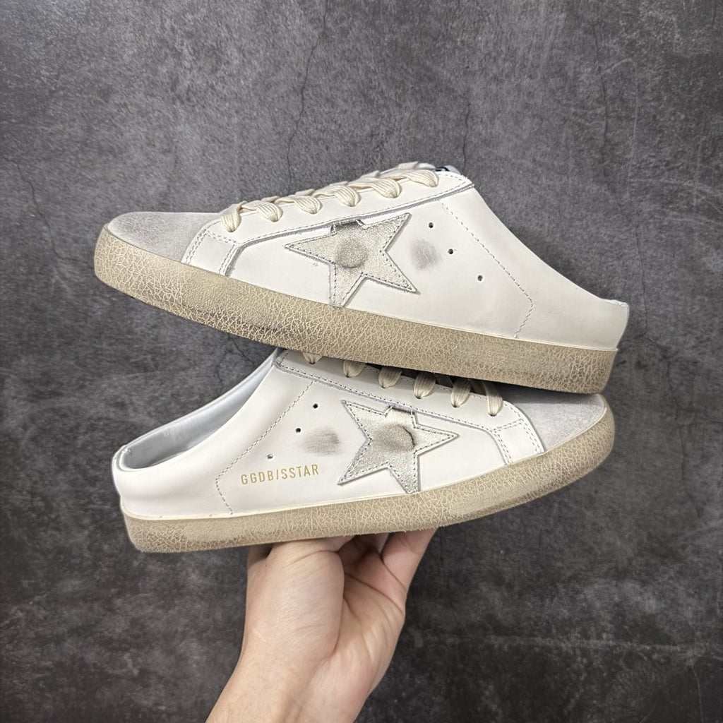 Golden Goose Silver Star Sneakers — hero