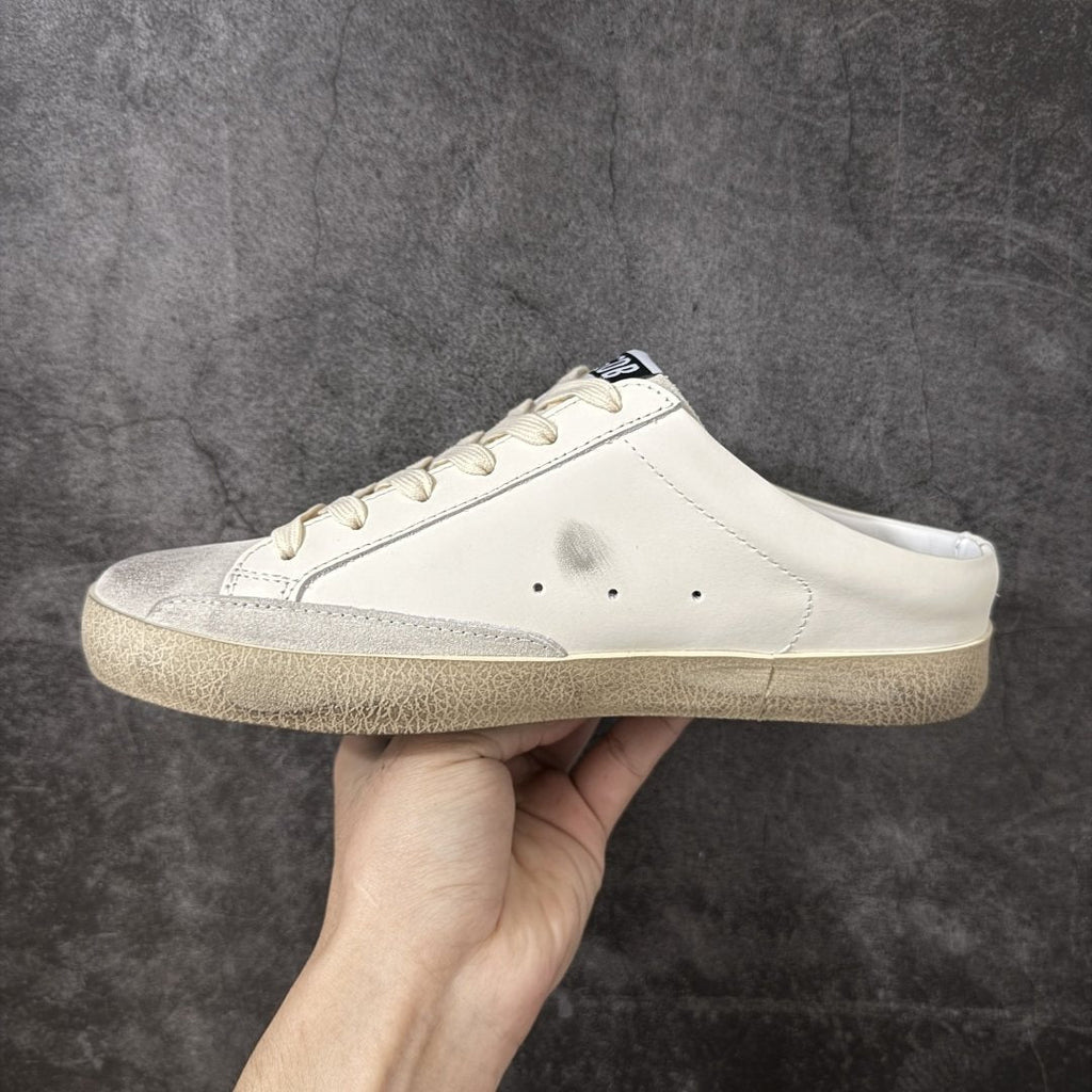 Golden Goose Silver Star Sneakers — side