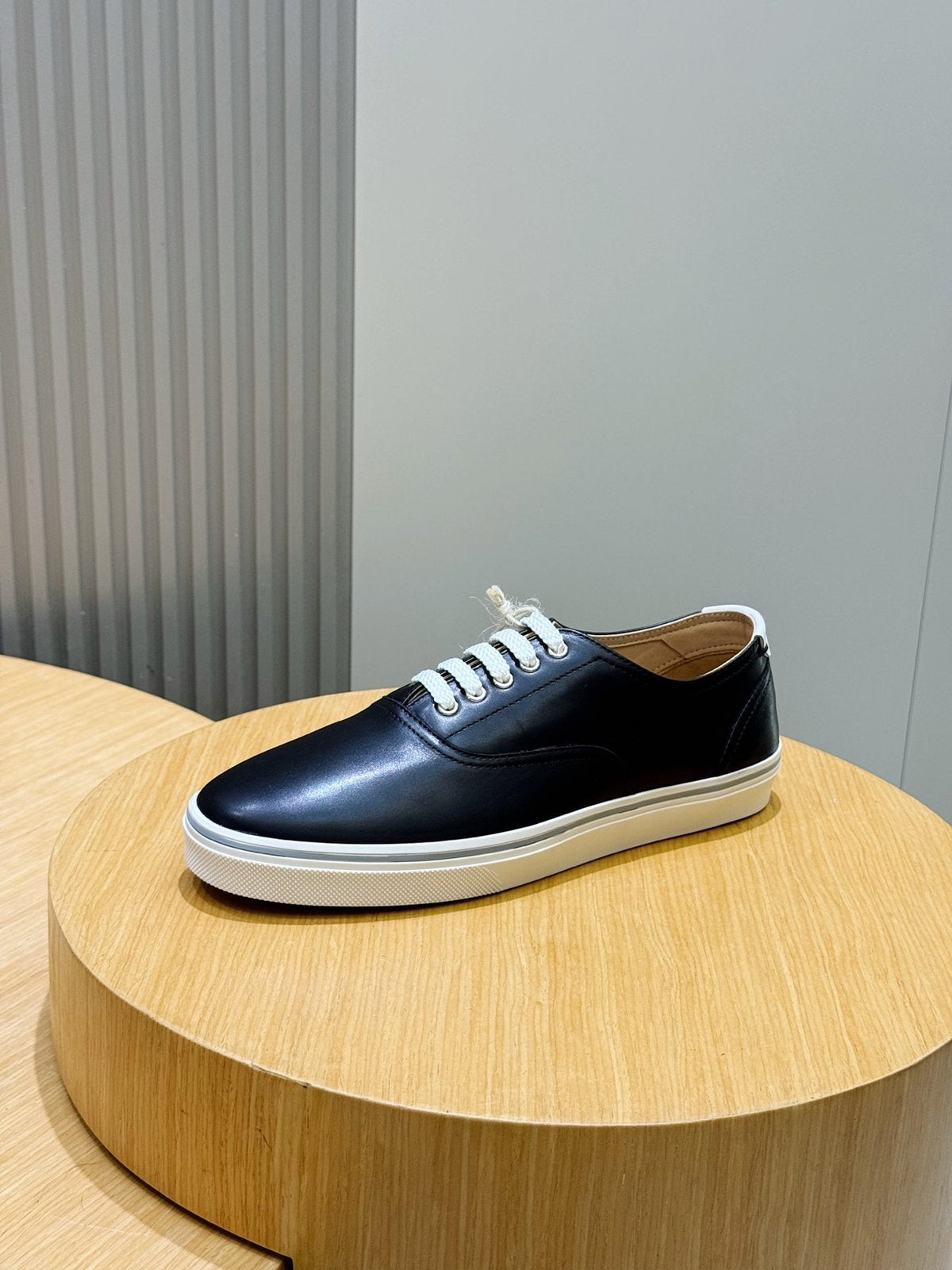 Brunello Cucinelli Leather Low-Top Sneakers — side