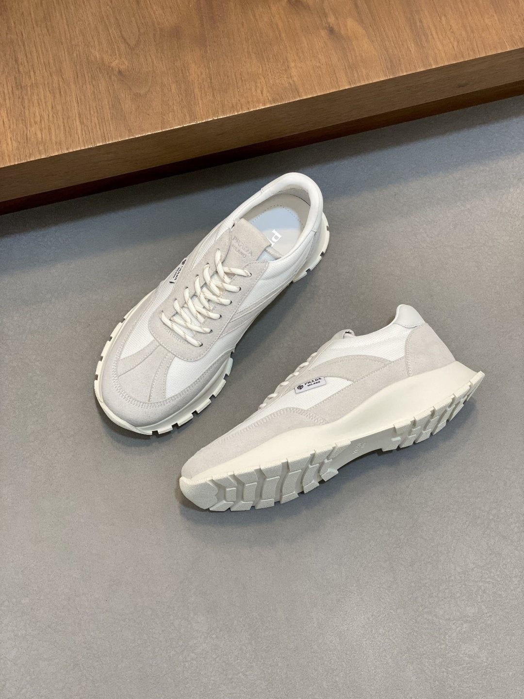 Prada Panel Low-Top Sneakers — front