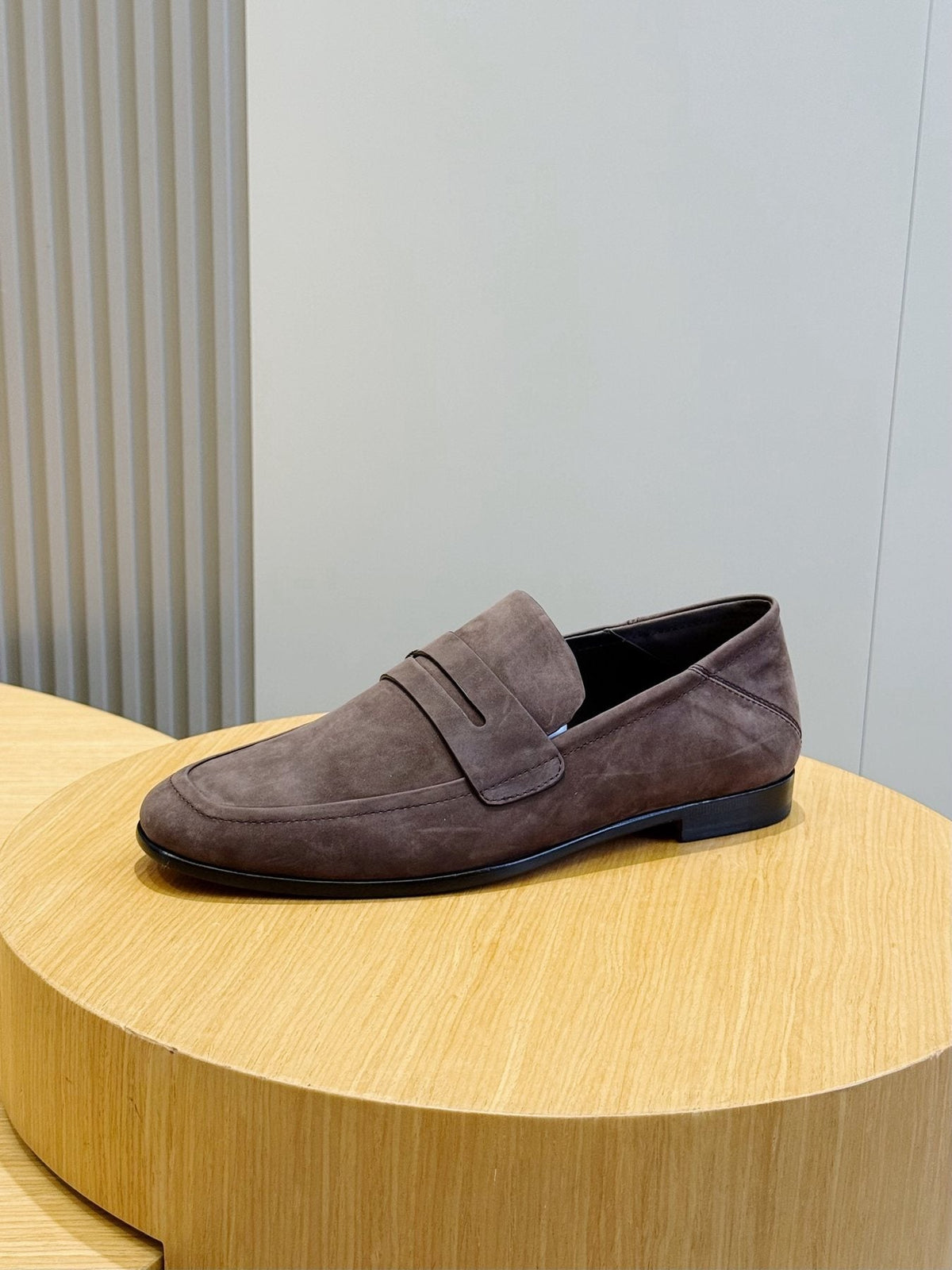 Ermenegildo Zegna Moccasin Penny Loafers — side
