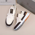 Brunello Cucinelli Contrast Low-Top Sneakers — hero