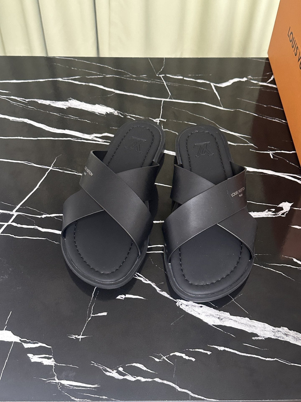 Louis Vuitton Crossover Slide Sandals — hero