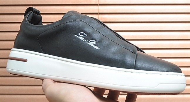 微商相册测试鞋子-Loro Piana Low-Top Slip-On Sneakers — hero