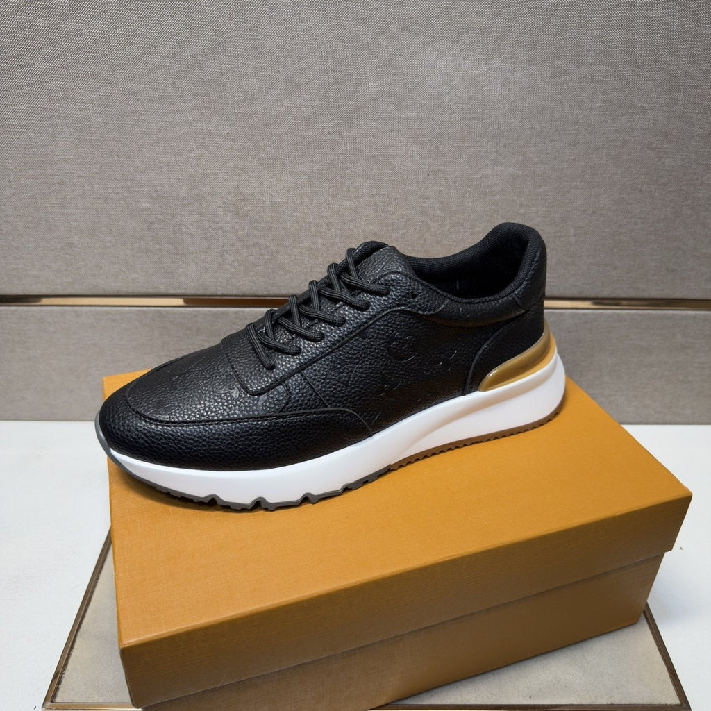 Louis Vuitton Textured Low-Top Sneakers — front