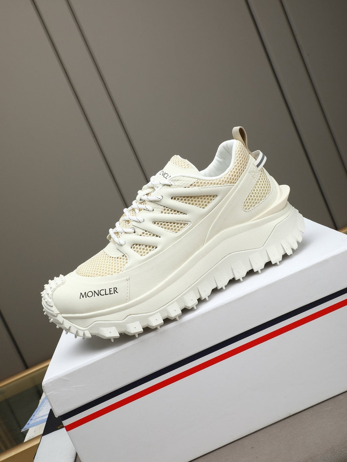 Moncler Lug-Sole Trail Sneakers — side