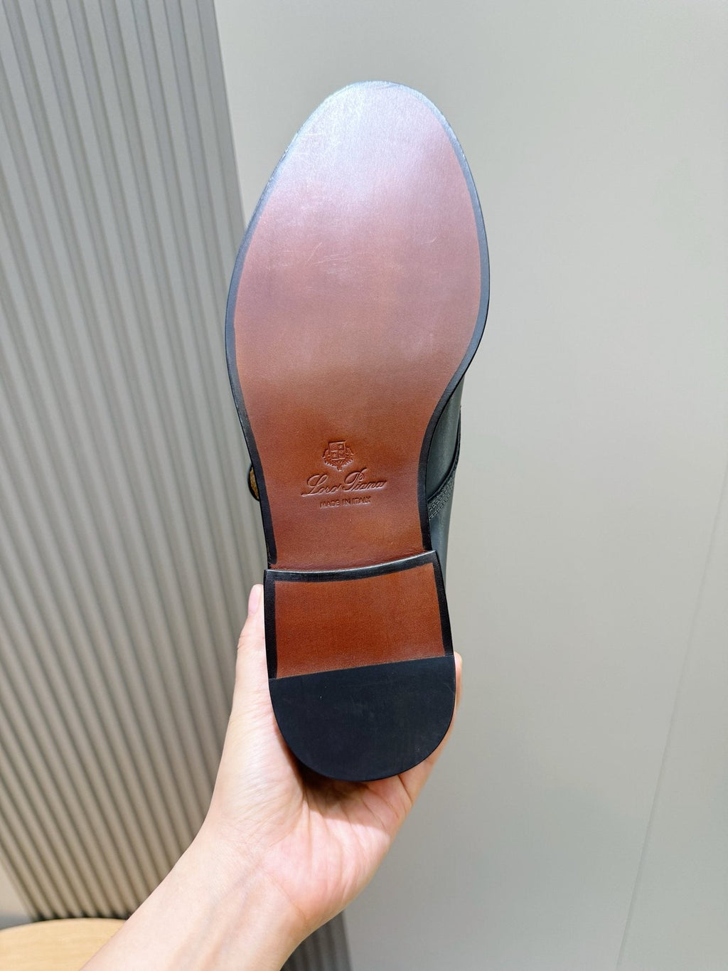 Loro Piana Suede Buckle Loafers — side