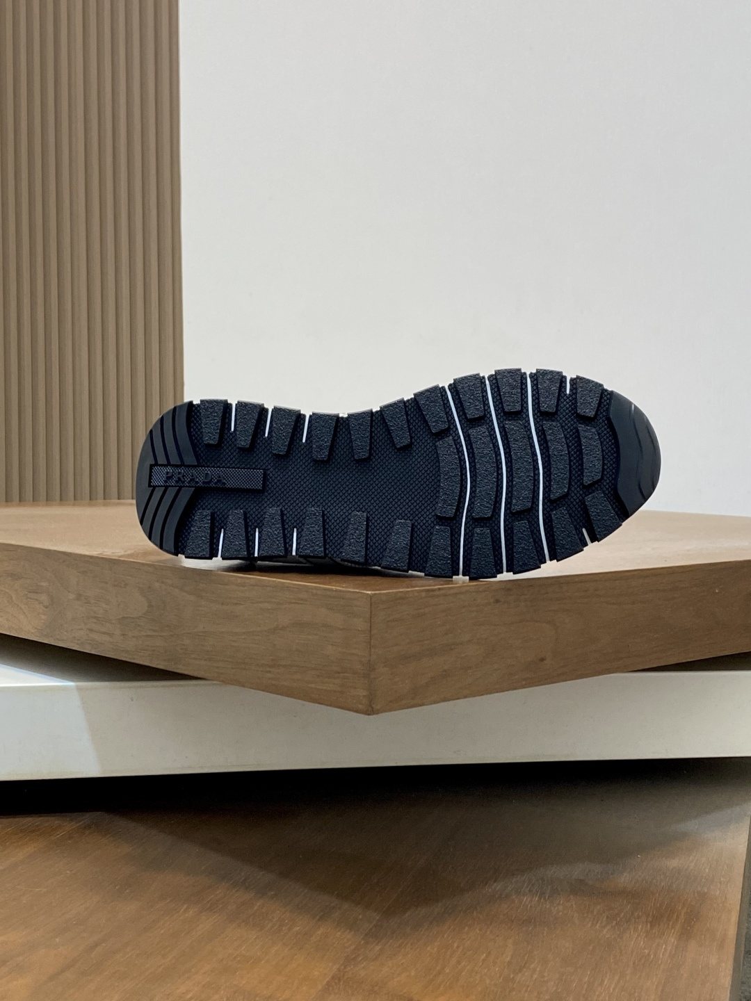 Prada Color-Block Low-Top Sneakers — detail