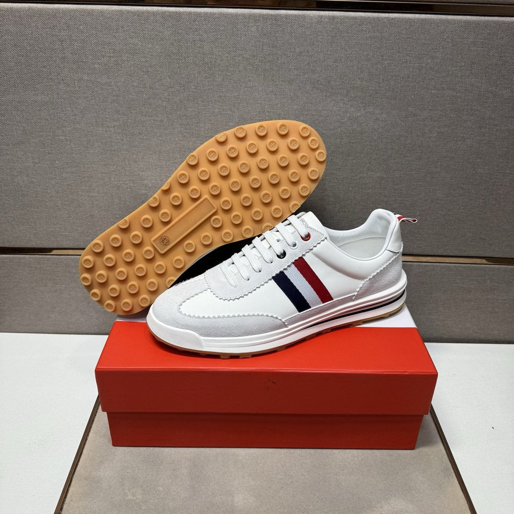 Thom Browne Stripe Low-Top Sneakers — back