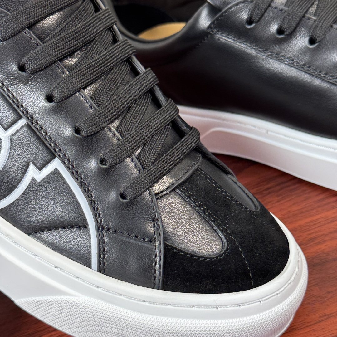 Ferragamo Gancini Low-Top Sneakers — detail