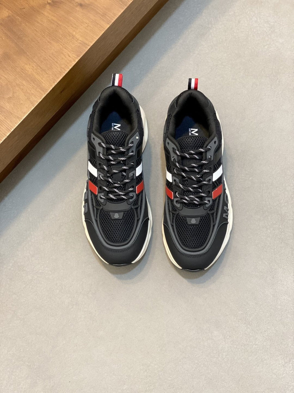 Moncler Mesh Panel Sneakers — front
