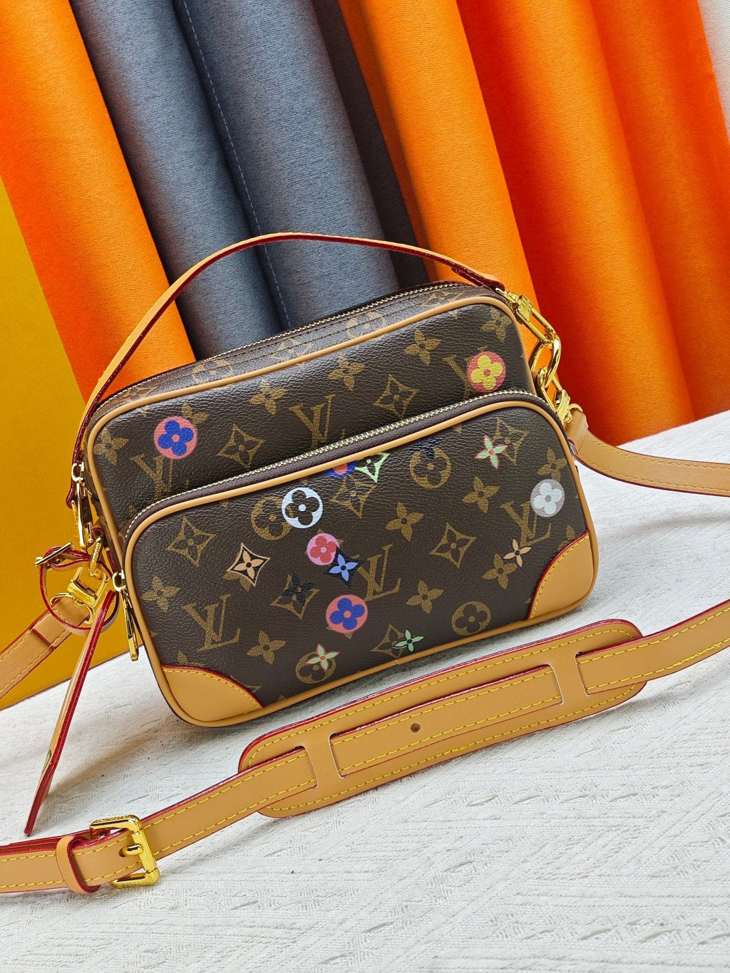 Louis Vuitton Monogram Floral Shoulder Bag — hero