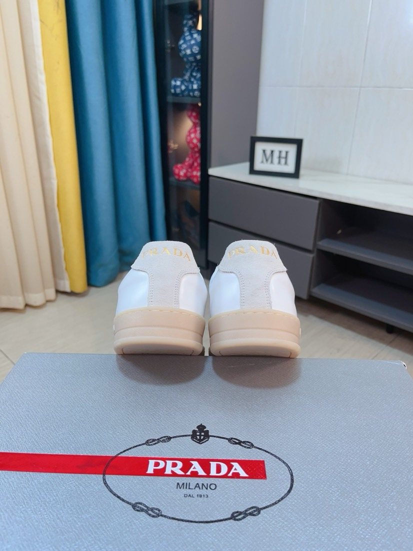 Prada Contrast Panel Sneakers — back