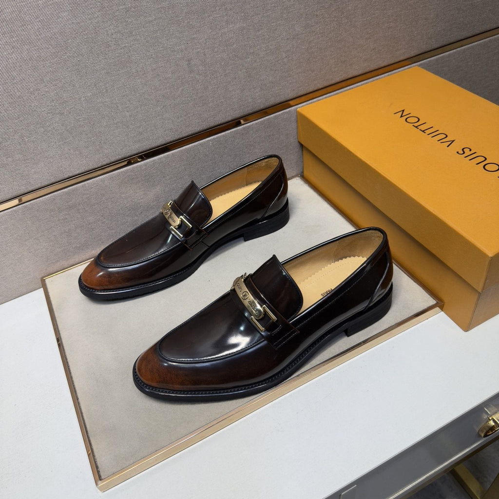 Louis Vuitton Polished Hardware Loafers — side
