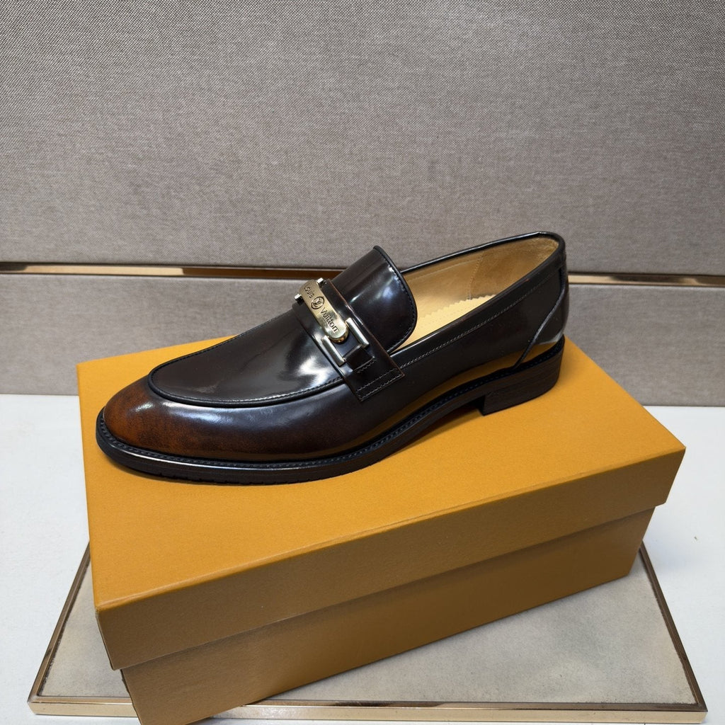 Louis Vuitton Polished Hardware Loafers — side