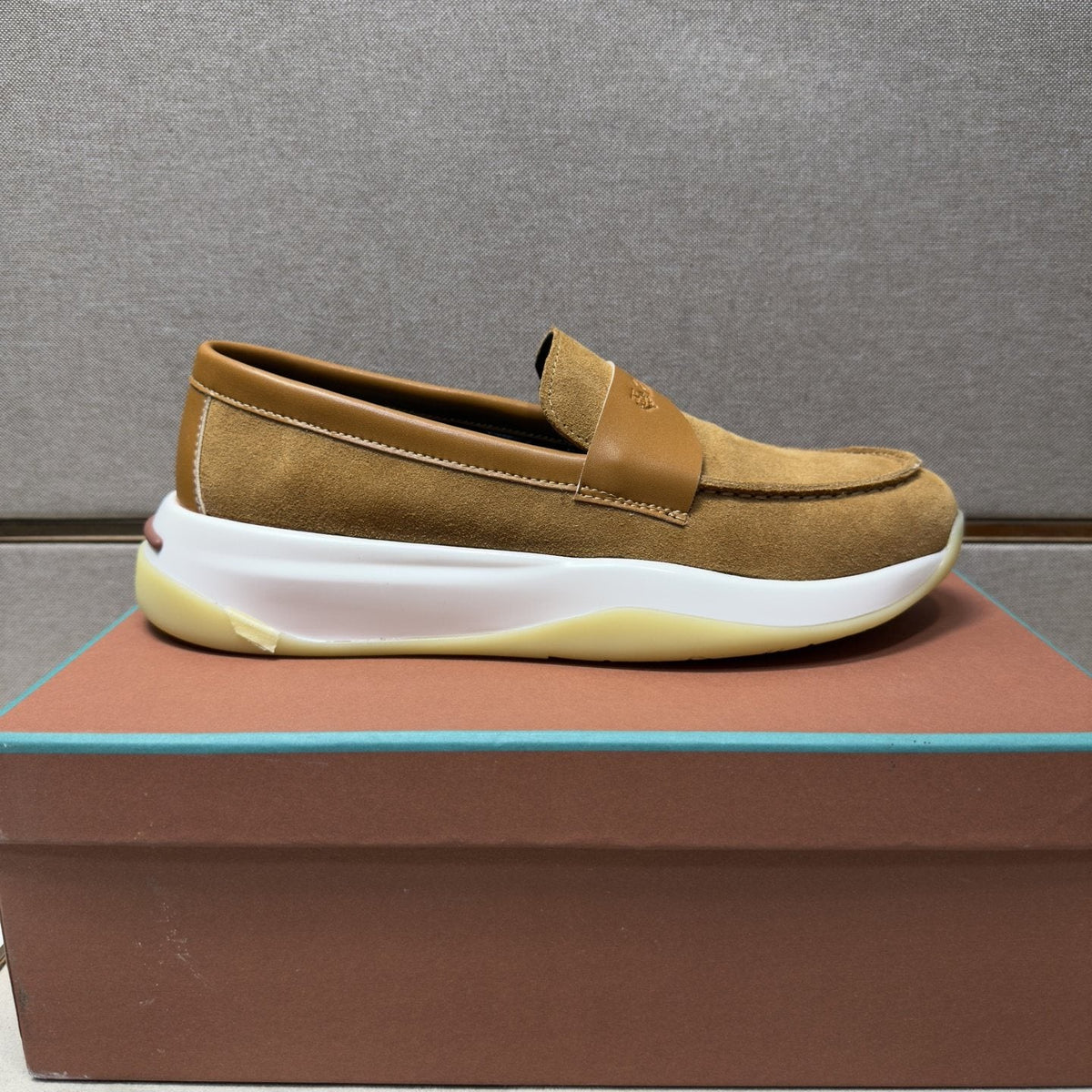 Men’s Apron Toe Slip-On Loafers — hero