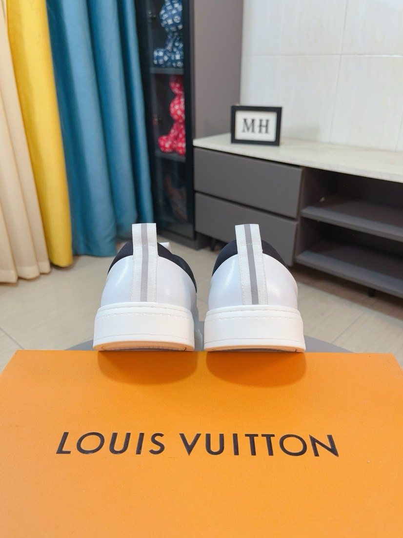 Louis Vuitton Monogram Slip-On Sneakers — back