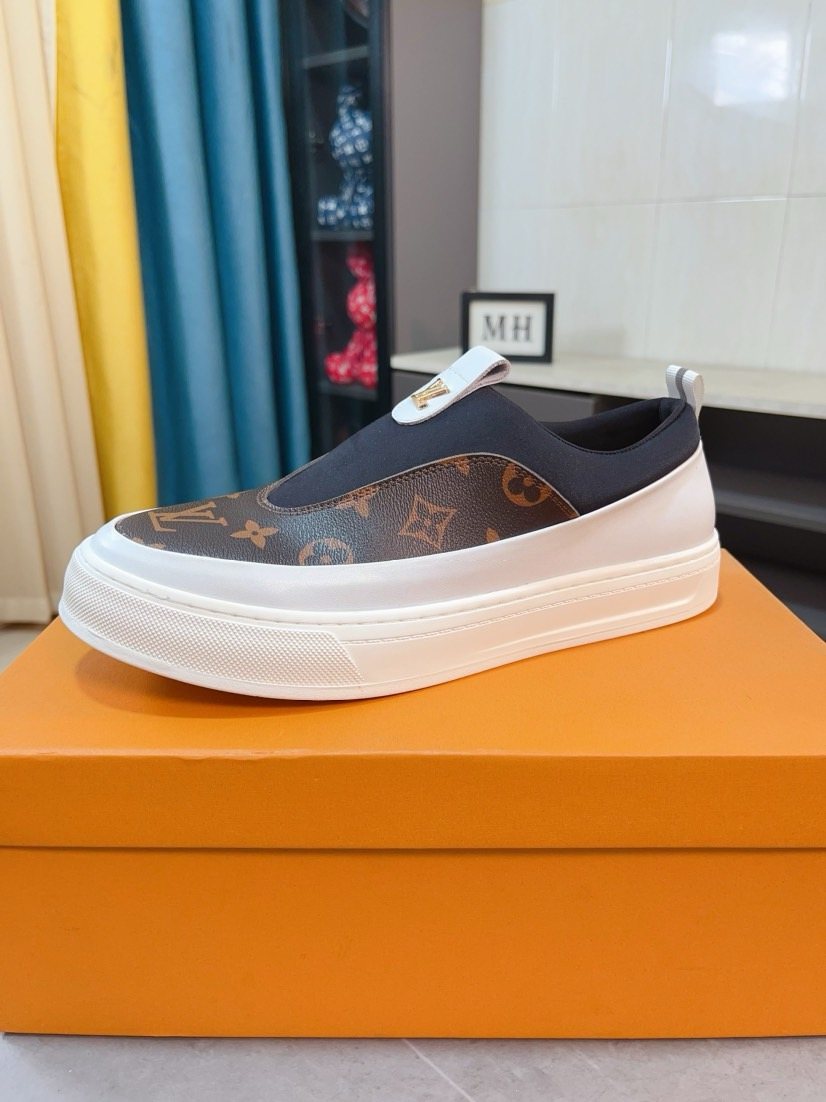 Louis Vuitton Monogram Slip-On Sneakers — hero