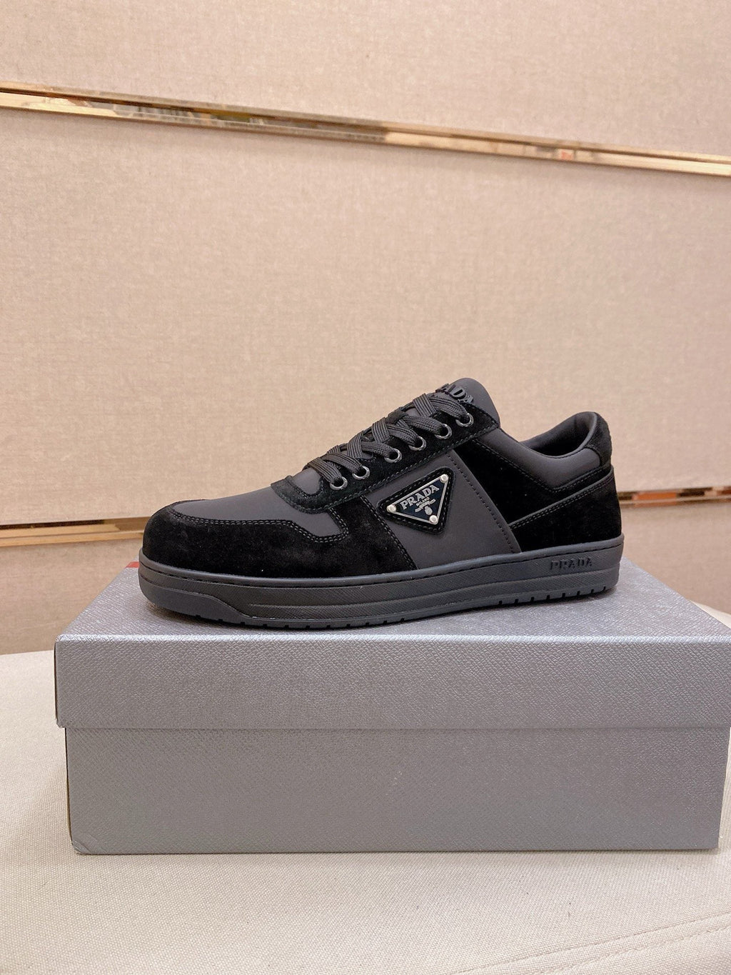 Prada Panel Low-Top Sneakers — hero