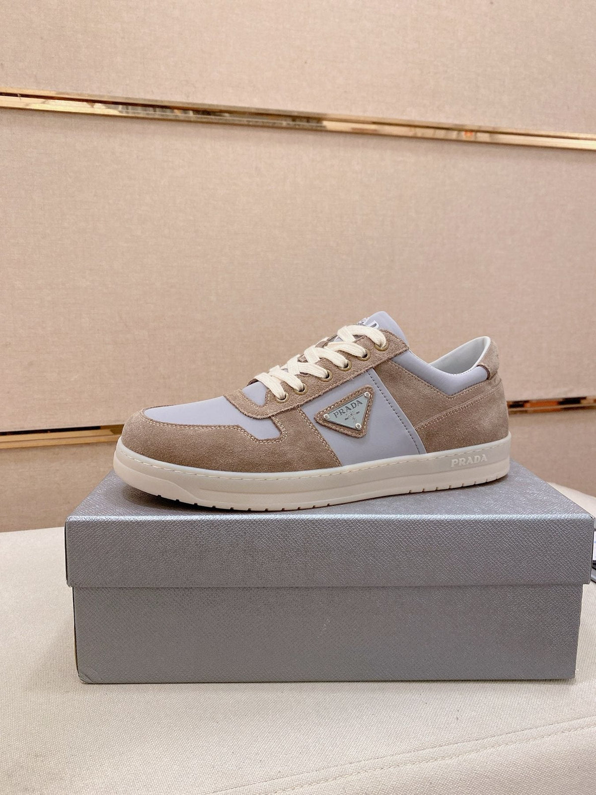 Prada Panel Low-Top Sneakers — front