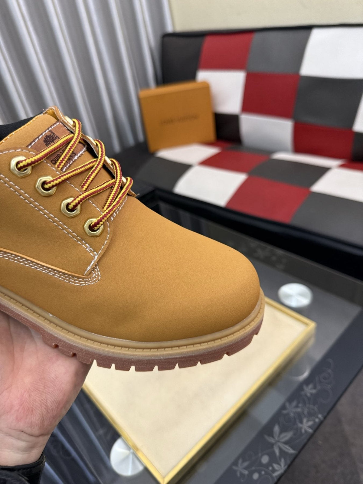 Timberland Lug Sole Lace-Up Shoes — detail