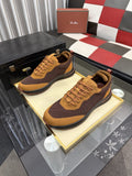 Two-Tone Low-Top Sneakers — hero