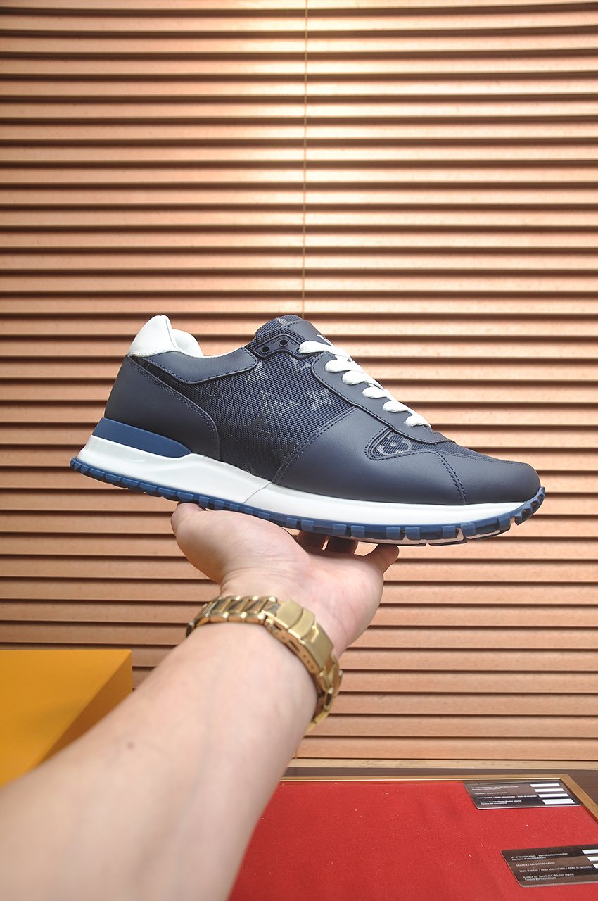 Louis Vuitton Monogram Low-Top Sneakers — model