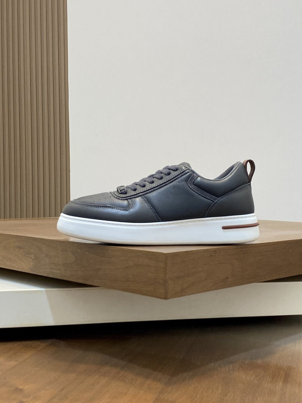 Loro Piana Tennis Walk Low-Top Sneakers — side