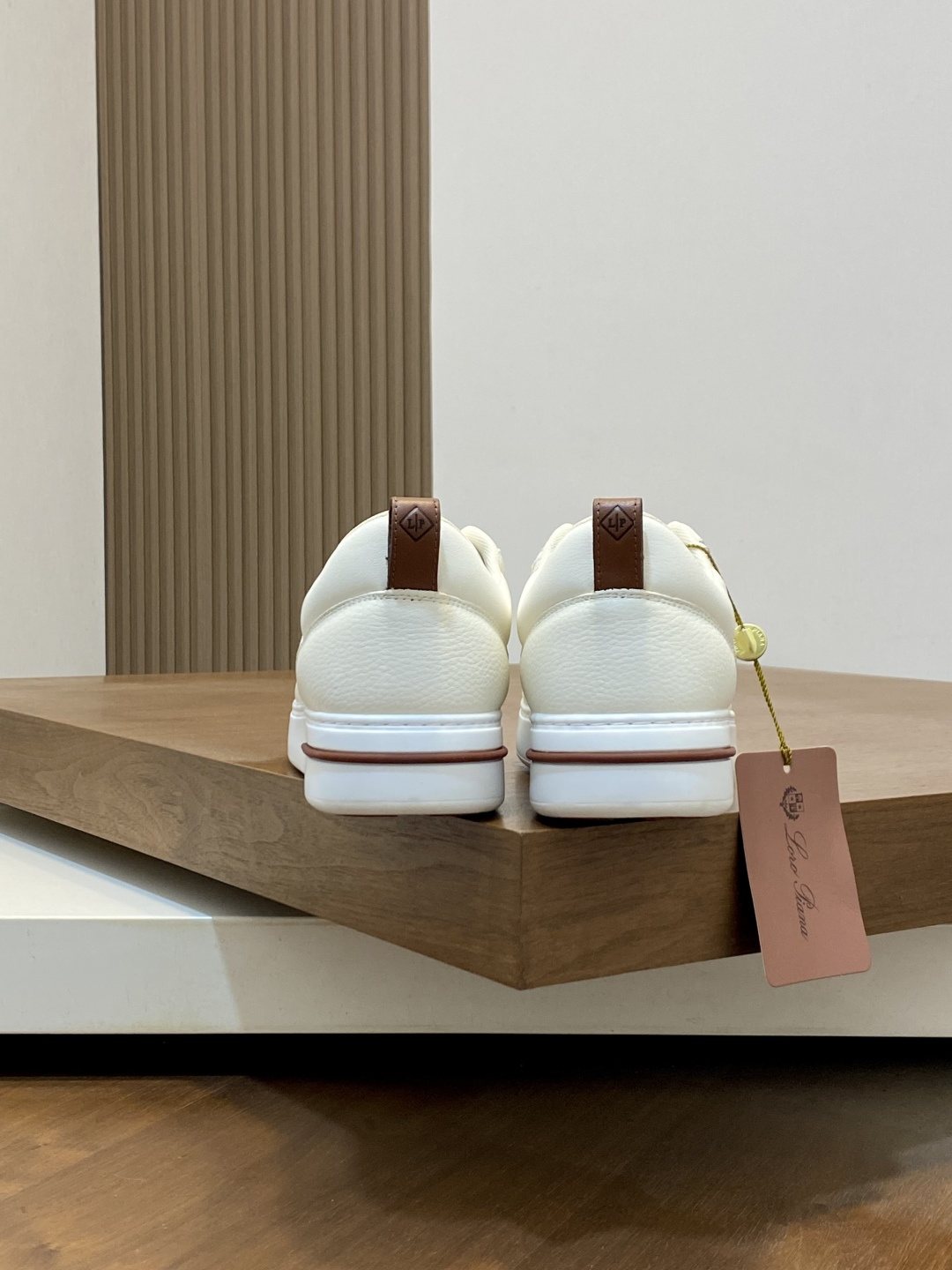 Loro Piana Tennis Walk Low-Top Sneakers — back