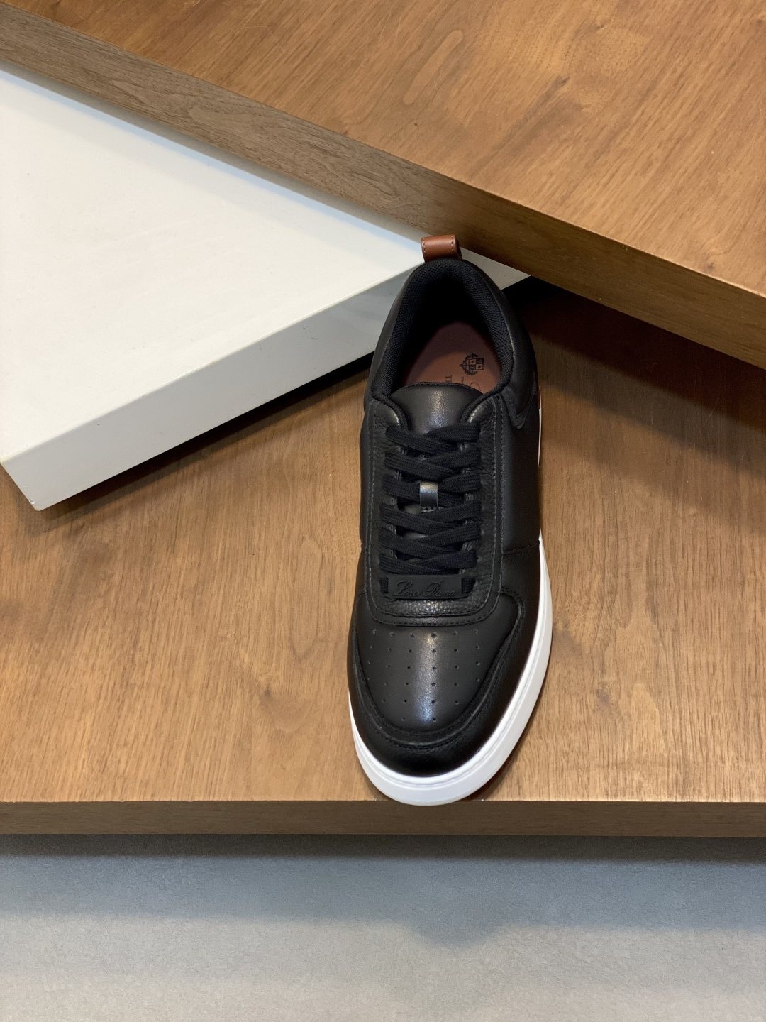 Loro Piana Tennis Walk Low-Top Sneakers — front