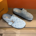 Louis Vuitton Monogram Buckle Mules — hero
