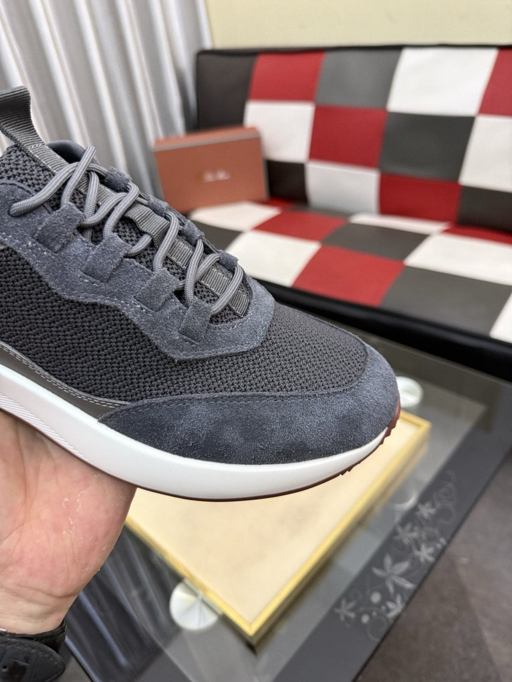 Men's Lace-Up Sneakers — detail
