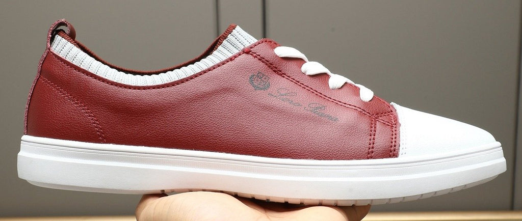 Loro Piana Lace-Up Low-Top Sneakers — hero