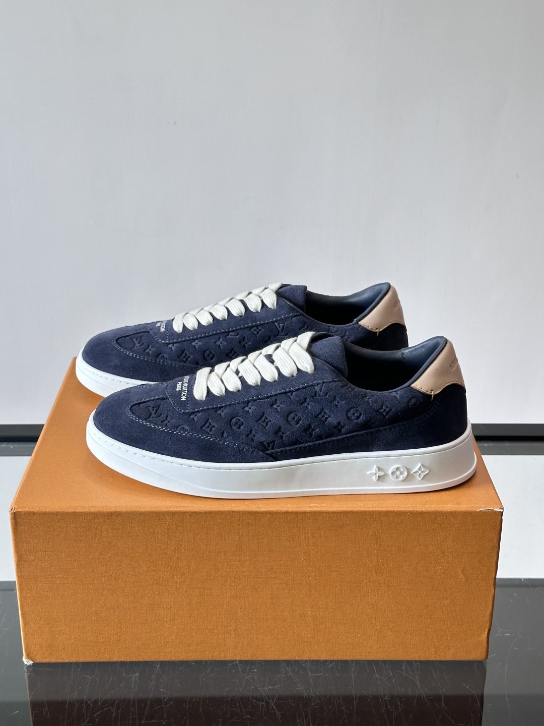 Louis Vuitton Flash Monogram Low-Top Sneakers — side
