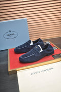 Prada Strap-Detail Slip-On Loafers — hero