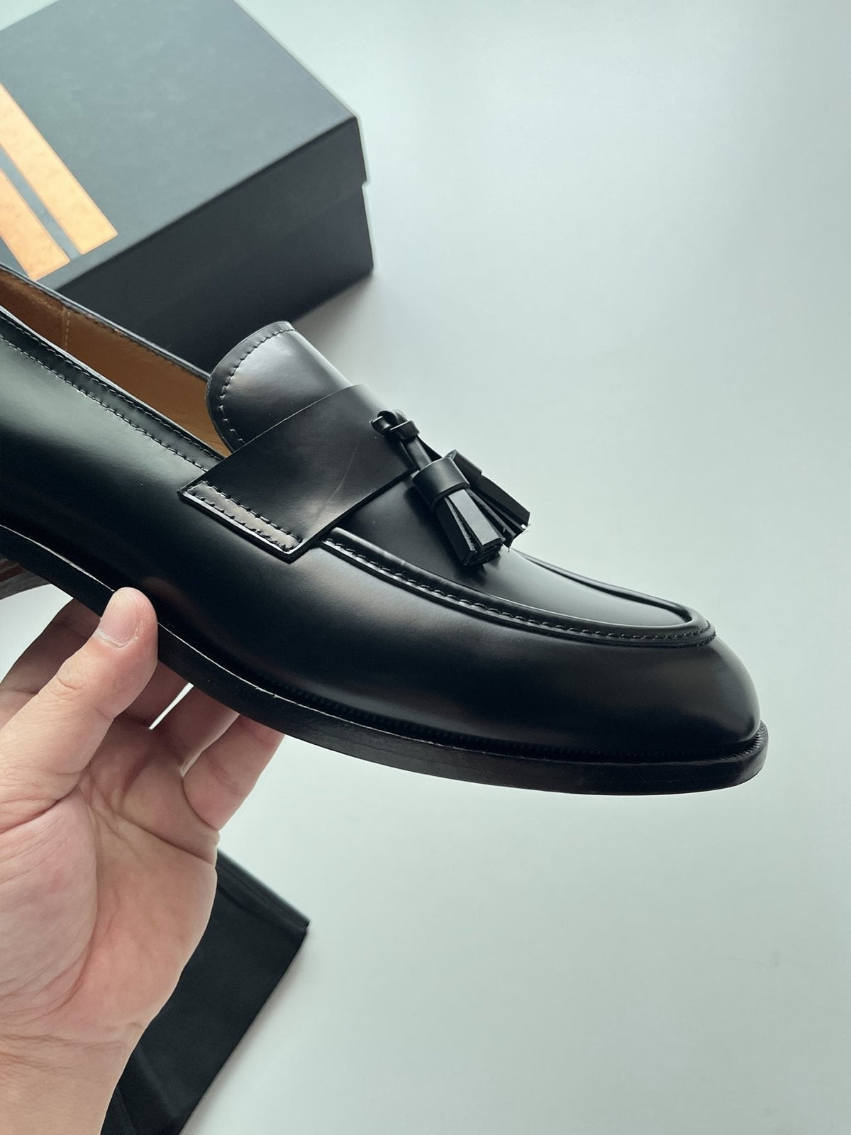 ZEGNA Tassel Loafers — front