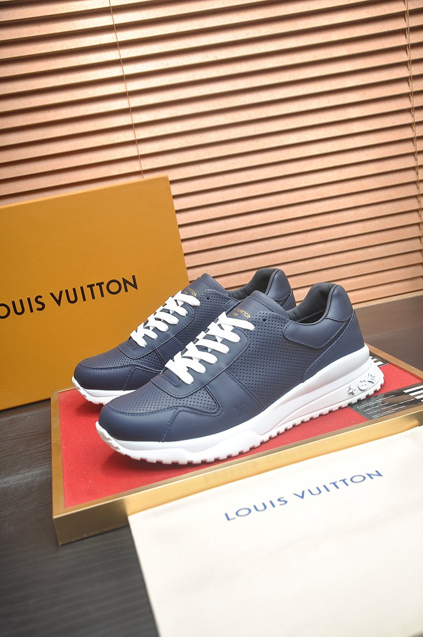 Louis Vuitton Perforated Low-Top Sneakers — front