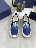 微商相册测试鞋子-Dior Patterned Canvas Slip-On Shoes — hero