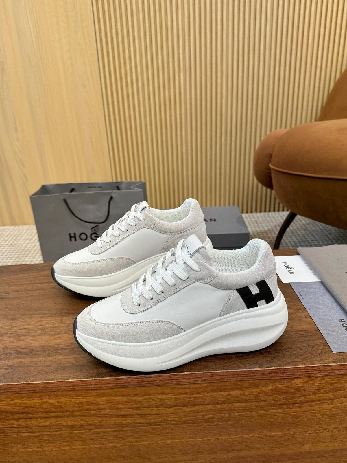HOGAN H696 Platform Sneakers — front