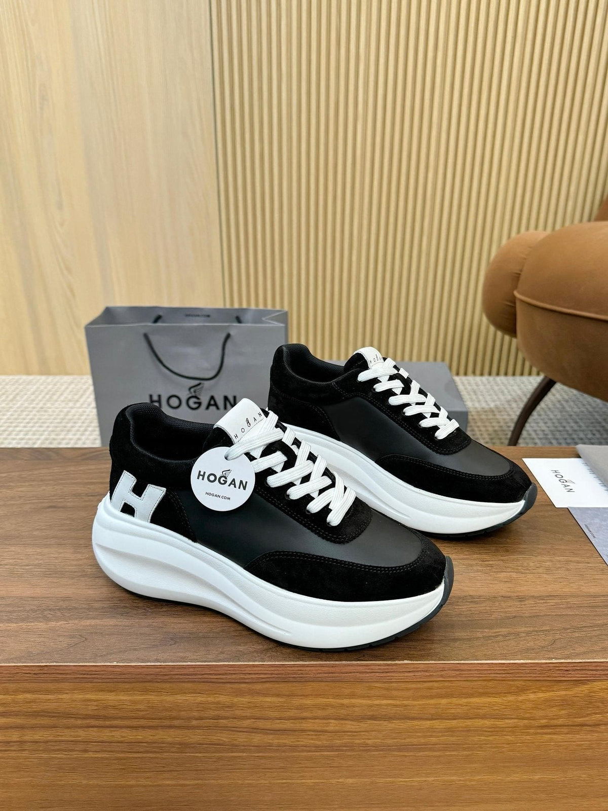 HOGAN H696 Platform Sneakers — front