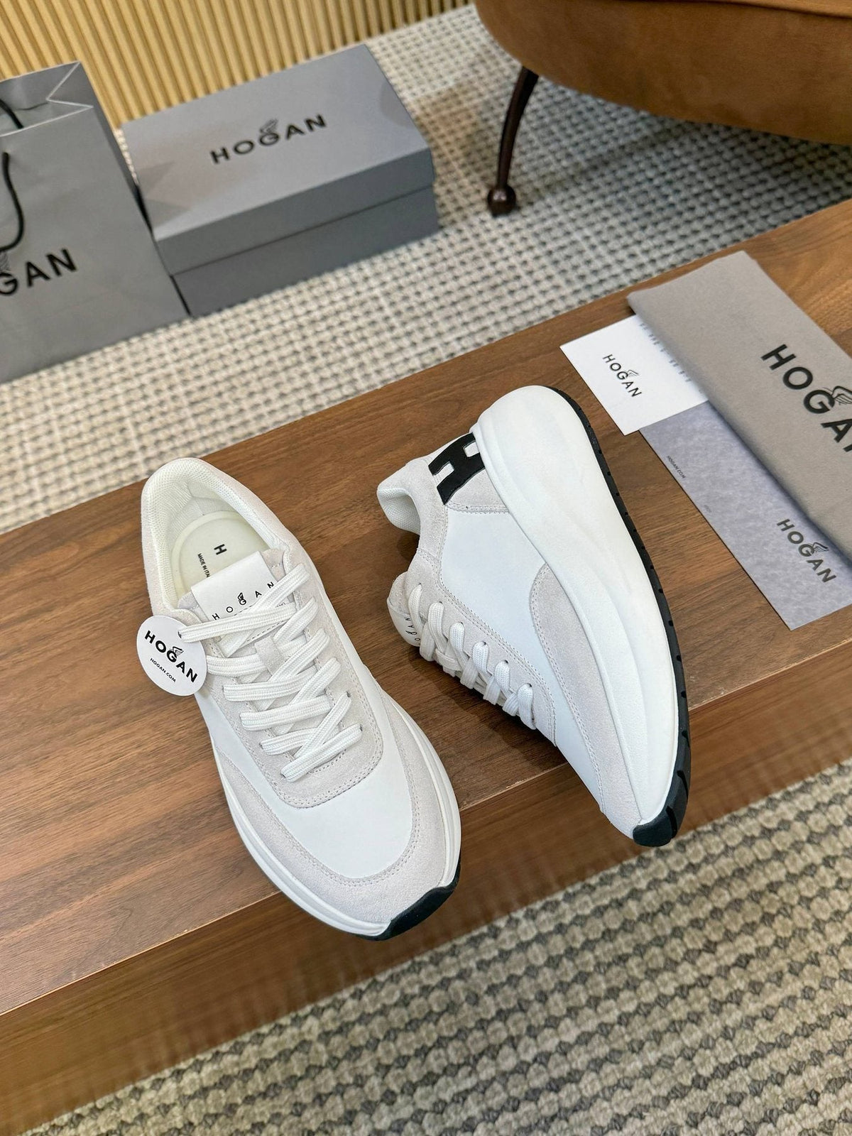 HOGAN H696 Platform Sneakers — side
