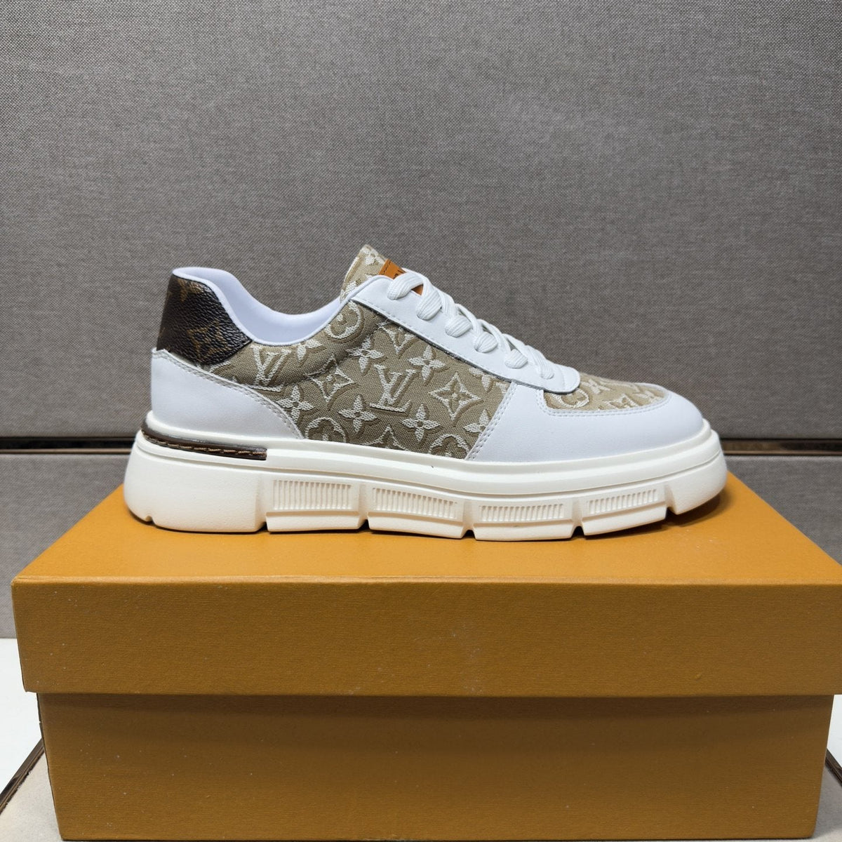Louis Vuitton Monogram Panel Low-Top Sneakers — hero